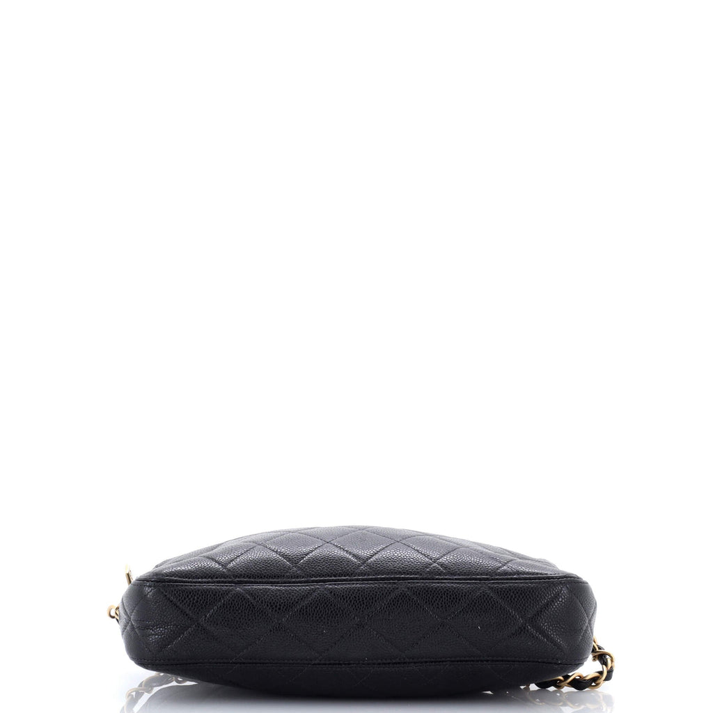 Vintage CC Camera Bag Quilted Caviar Medium