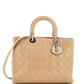 Lady Dior Bag Cannage Quilt Lambskin Large