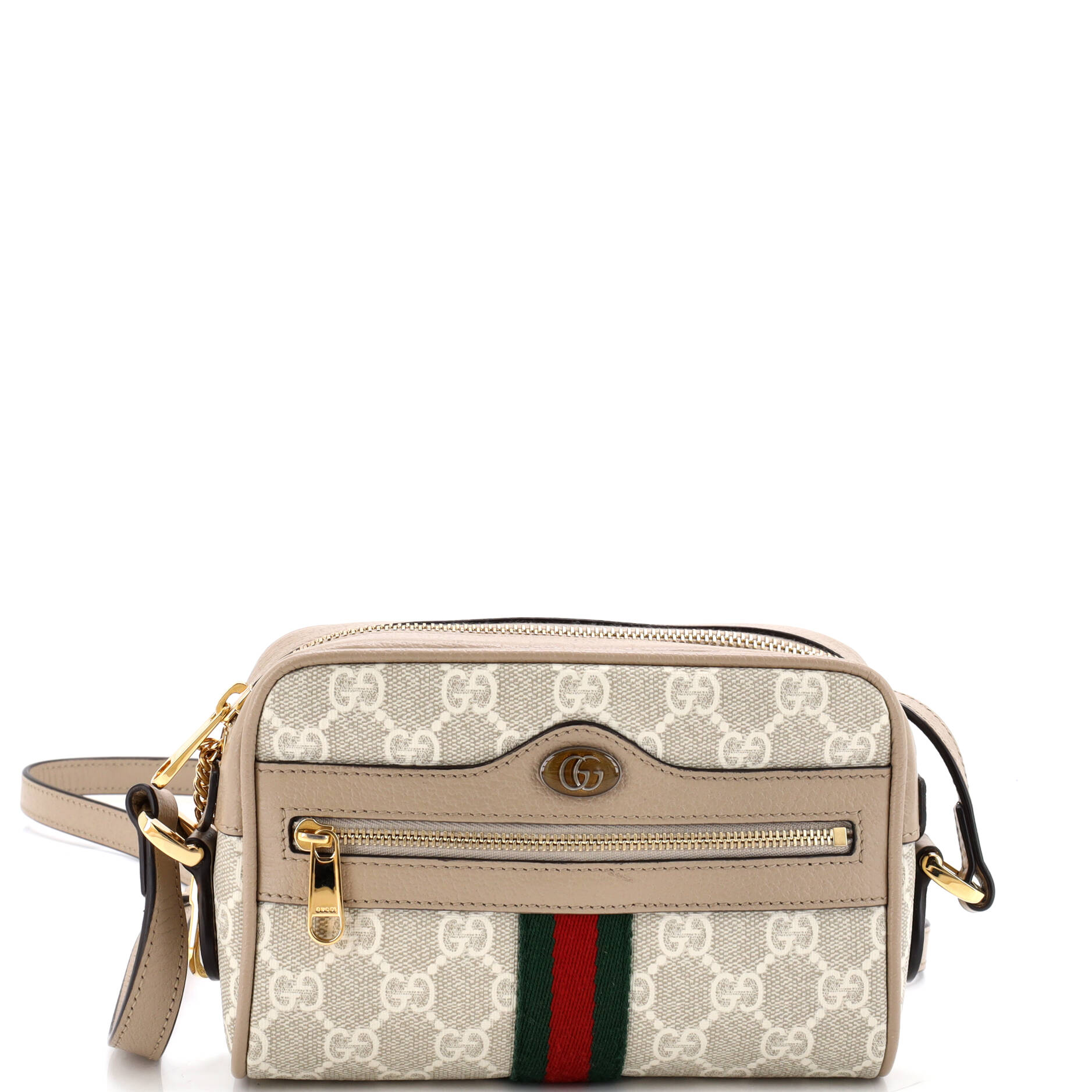 Ophidia Shoulder Bag GG Coated Canvas Mini