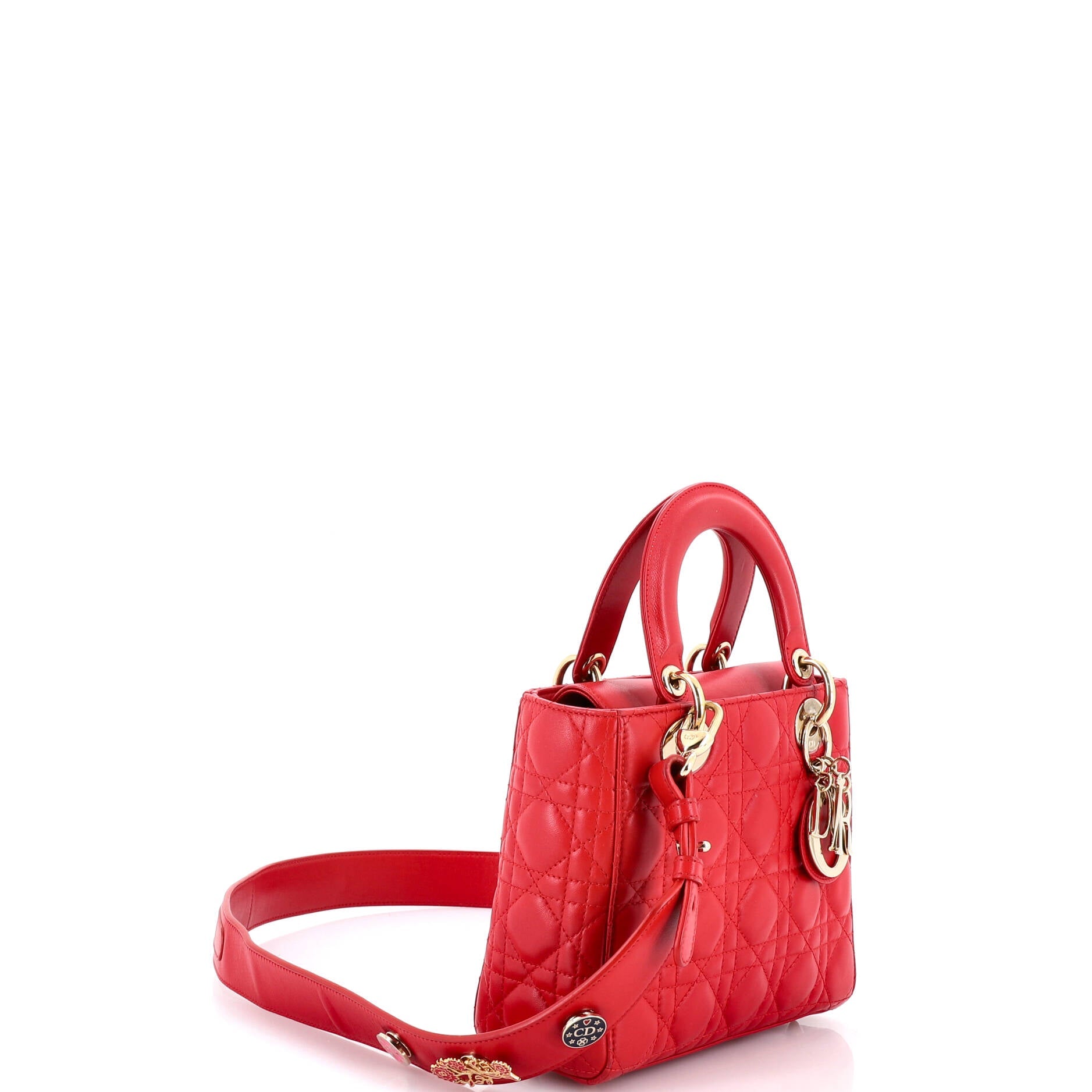 My Lady Dior Bag Cannage Quilt Lambskin