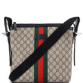 Web Messenger Bag GG Coated Canvas Medium