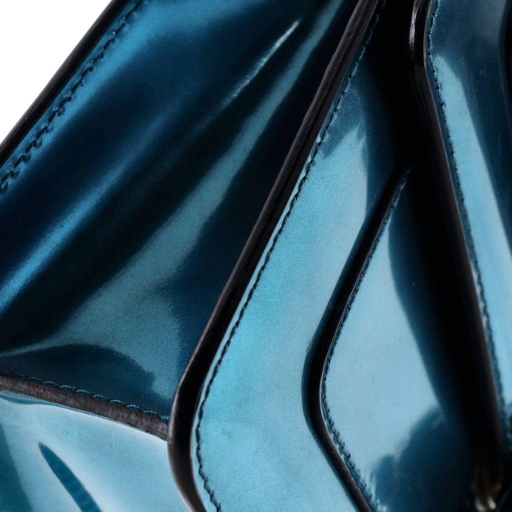 Serpenti Forever Shoulder Bag Metallic Leather Small