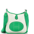 Evelyne Bag Gen III Toile and Leather PM