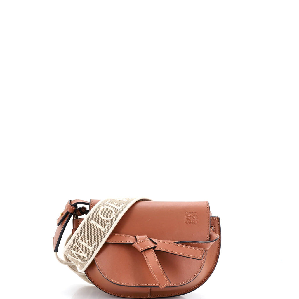 Gate Dual Shoulder Bag Leather Small