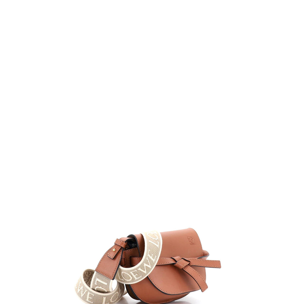 Gate Dual Shoulder Bag Leather Small