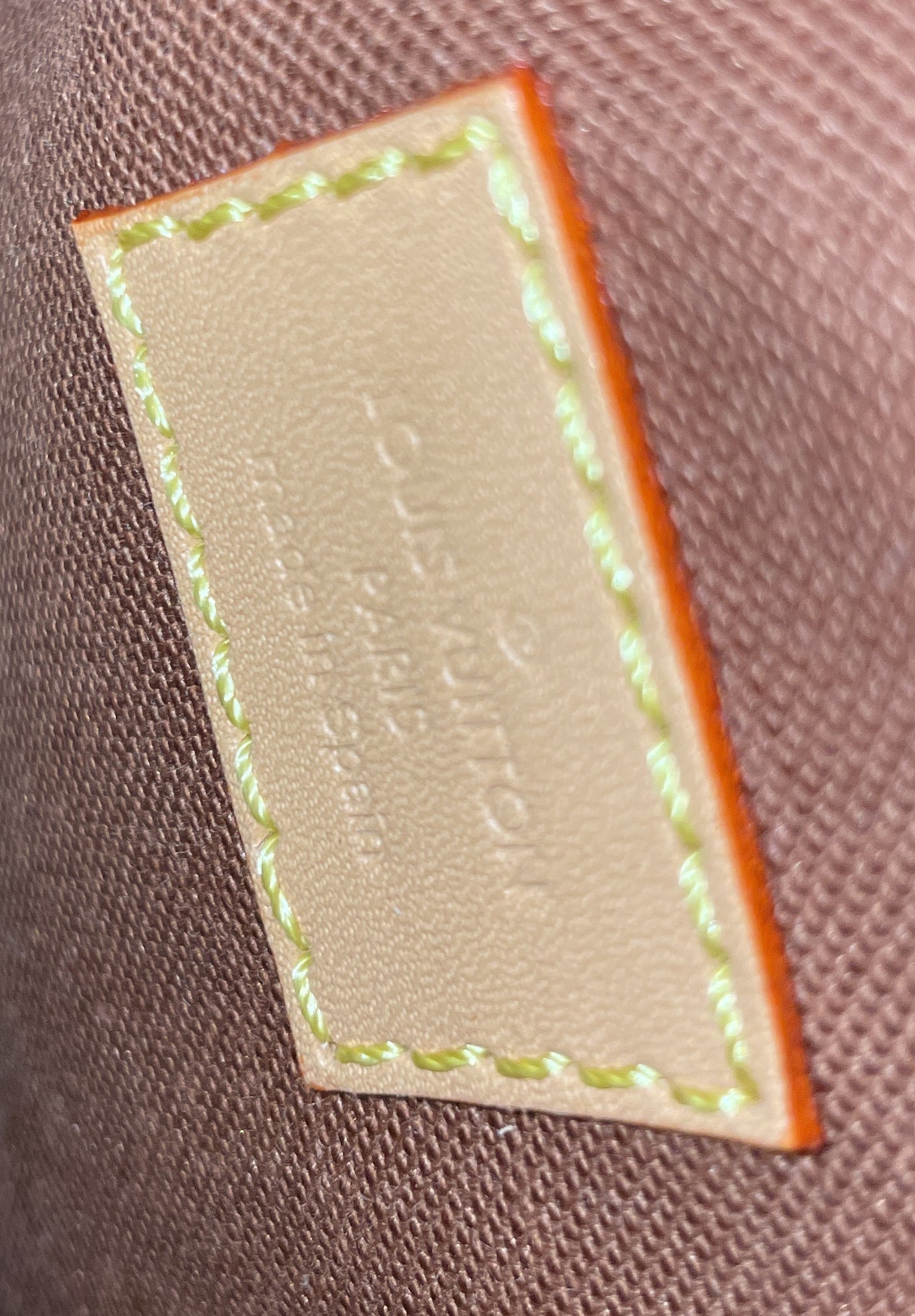 Fold Me Pouch Monogram Canvas