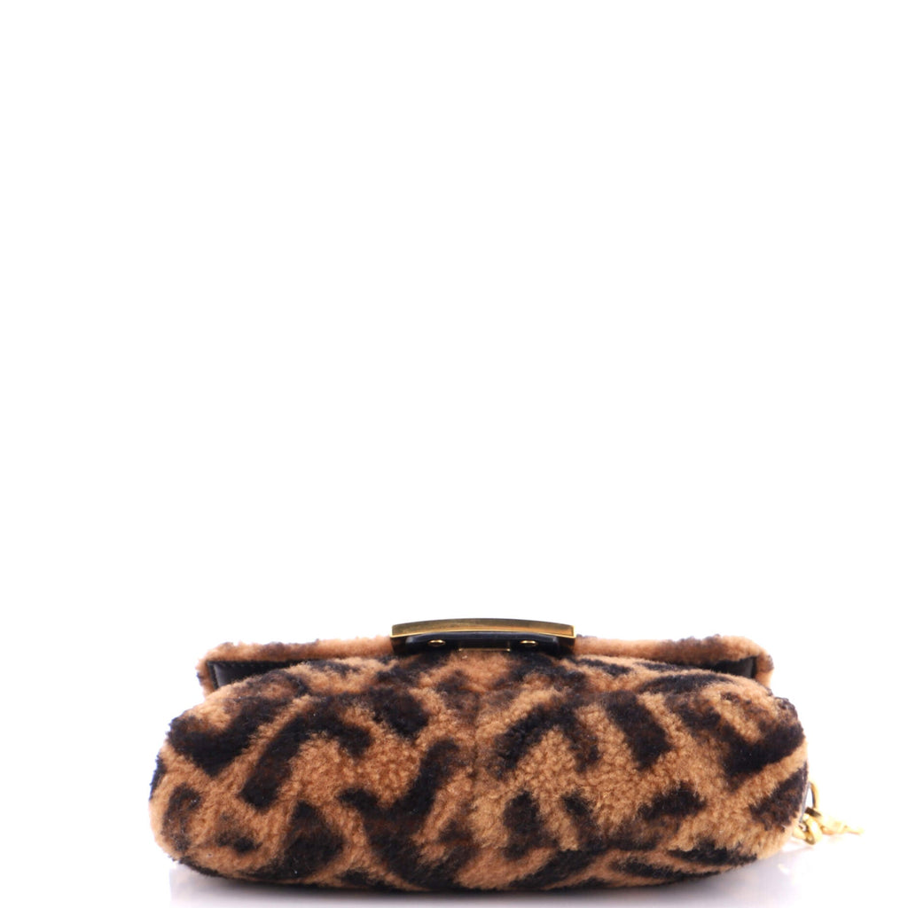 Baguette NM Bag Zucca Shearling Mini