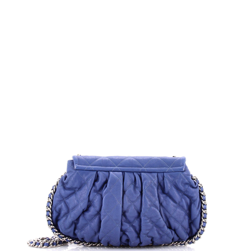 Chain Around Flap Bag Quilted Leather Medium