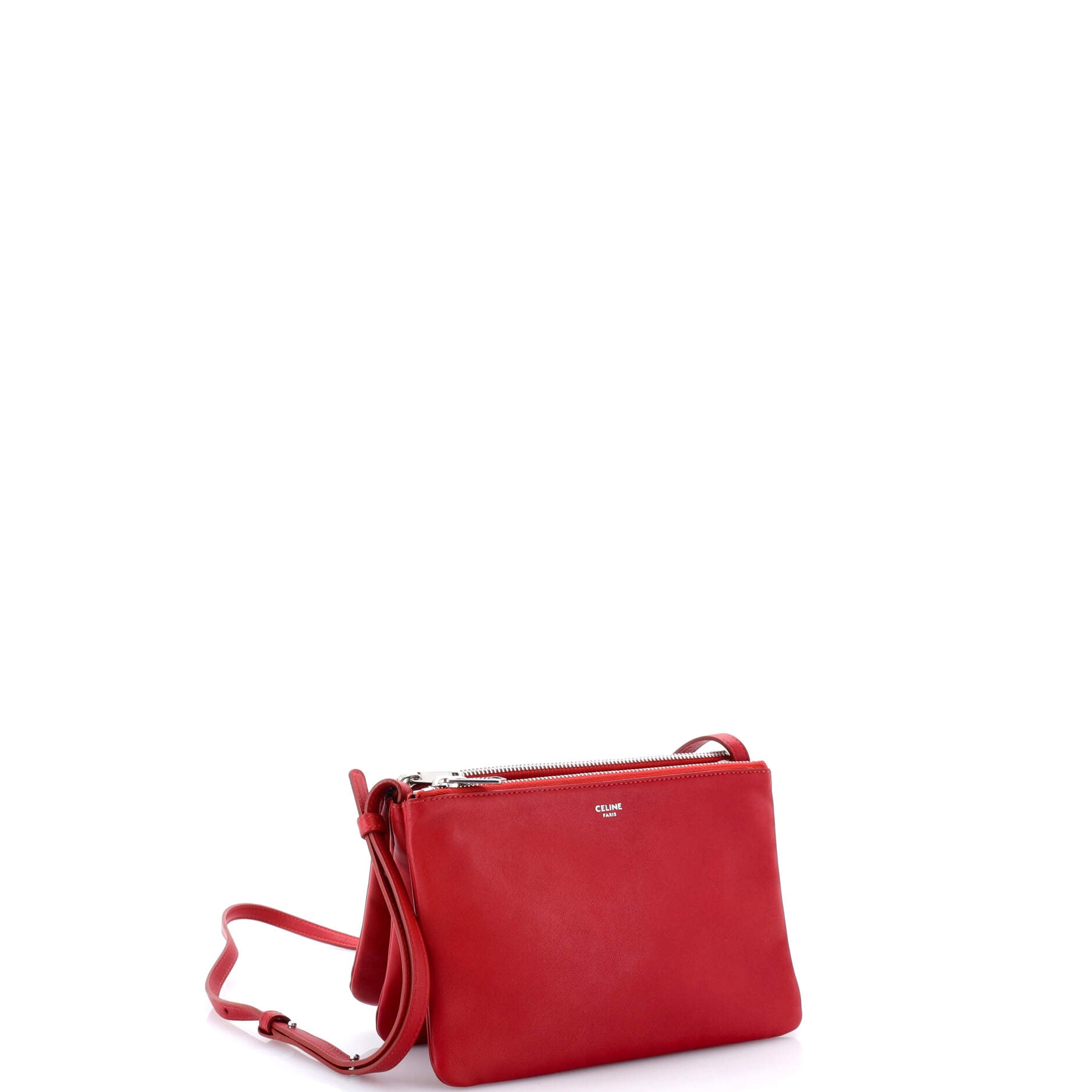 Trio Crossbody Bag Leather Small