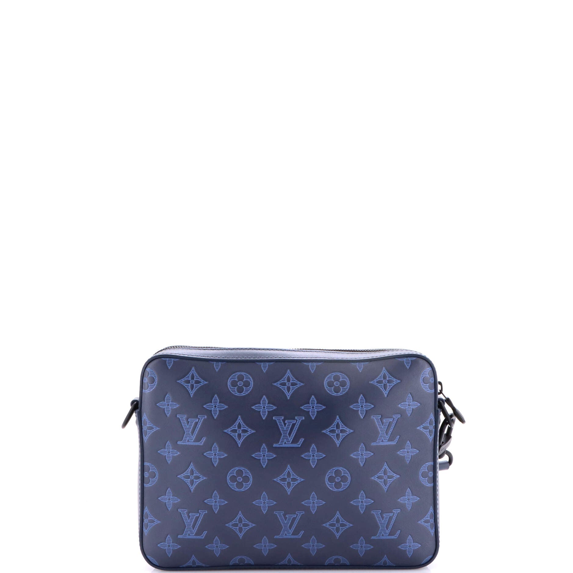 Duo Messenger Bag Monogram Shadow Leather