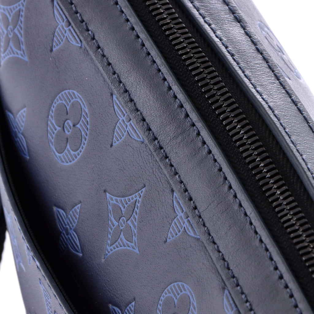 Duo Messenger Bag Monogram Shadow Leather