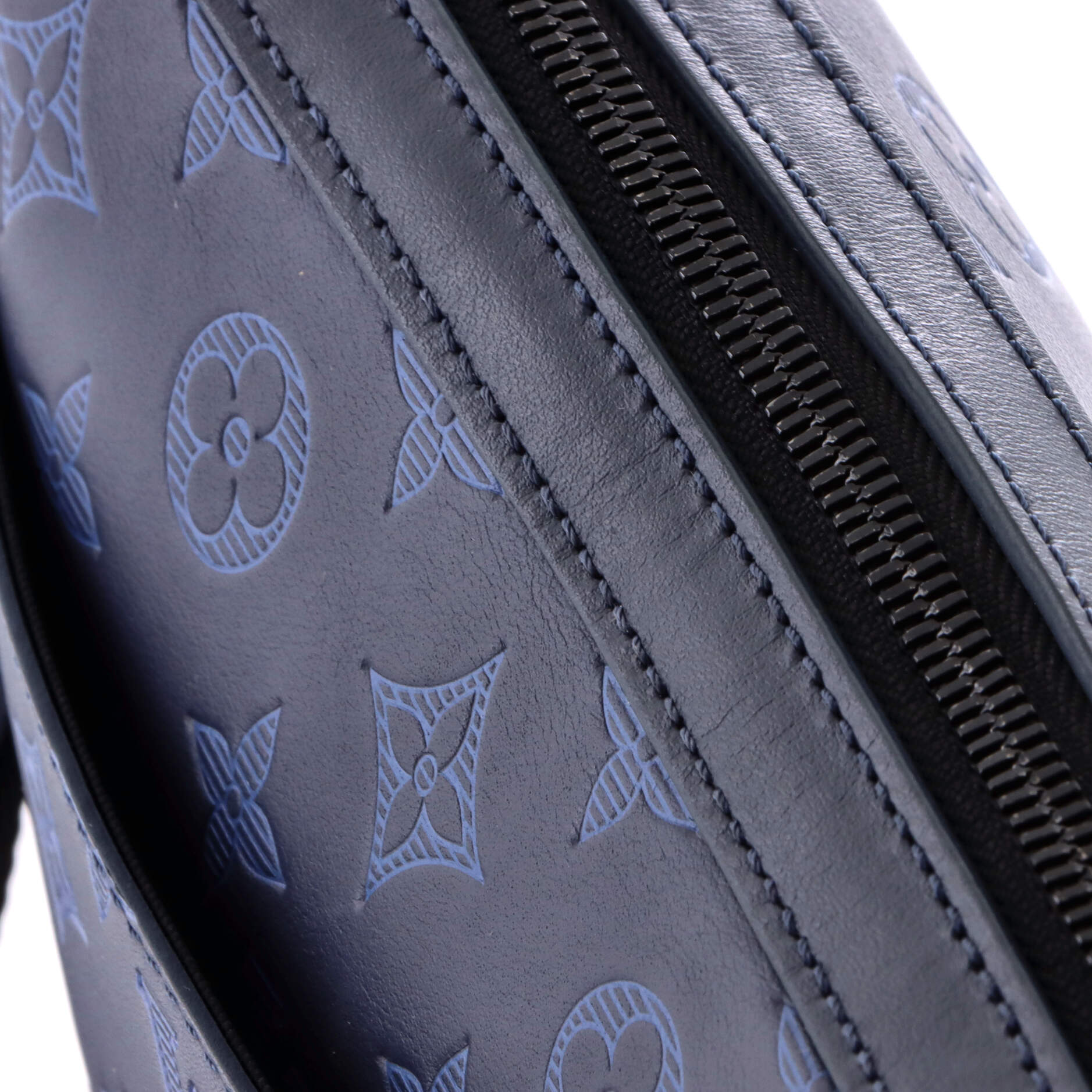 Duo Messenger Bag Monogram Shadow Leather