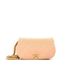 Coco Mail Clutch with Chain Quilted Calfskin