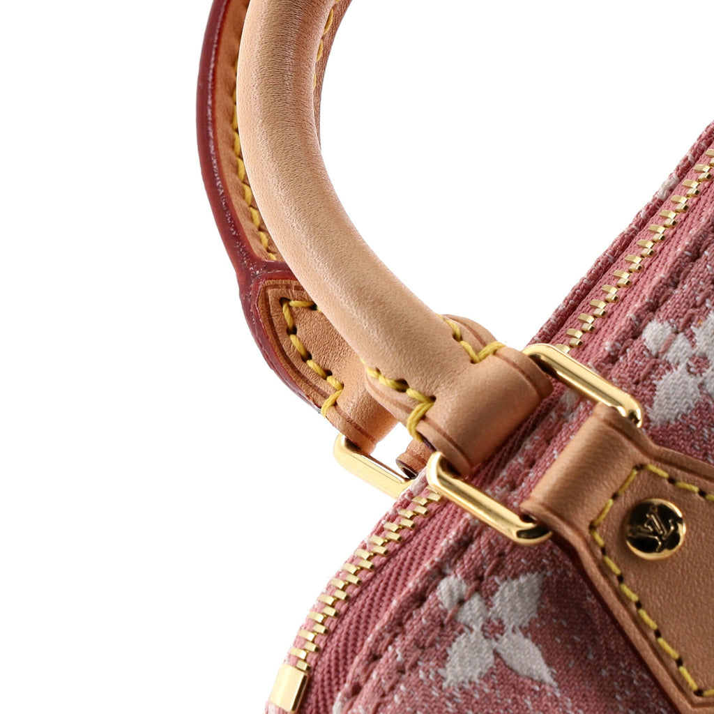 Speedy Bandouliere NM Bag Monogram Jacquard Denim Nano