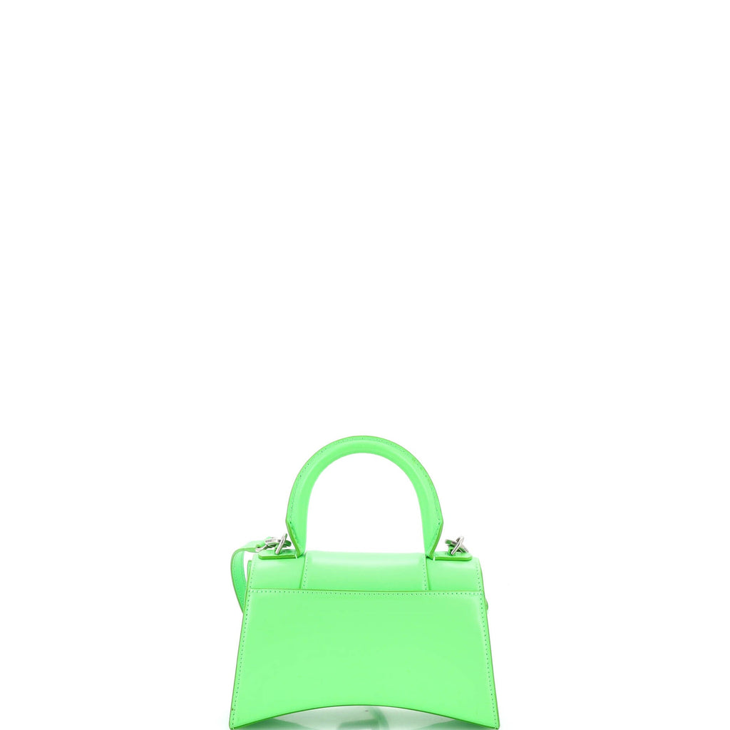Hourglass Top Handle Bag Leather XS