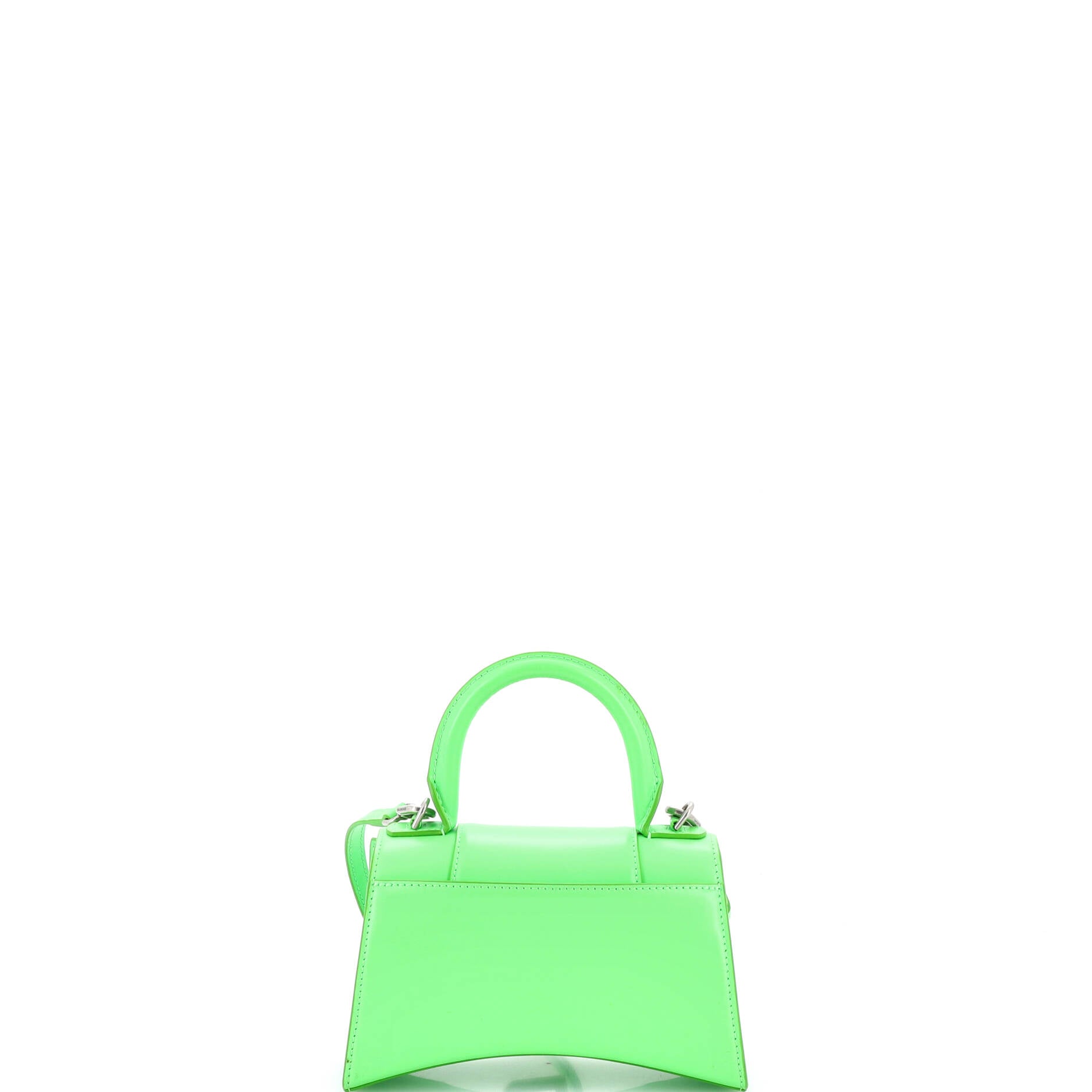 Hourglass Top Handle Bag Leather XS