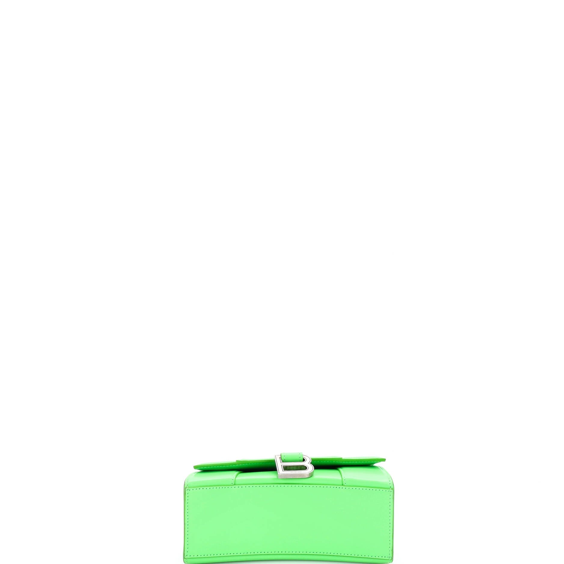 Hourglass Top Handle Bag Leather XS