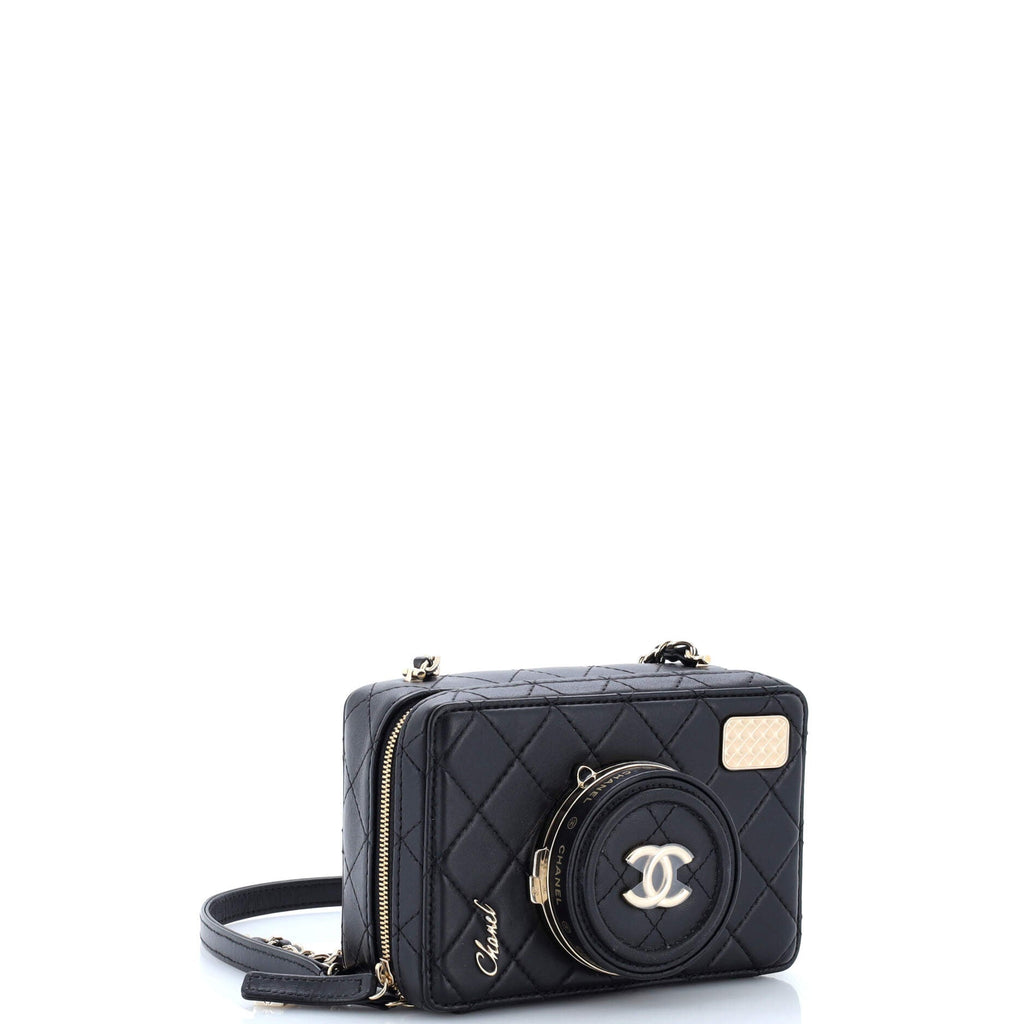 Coco Click Camera Bag Quilted Lambskin