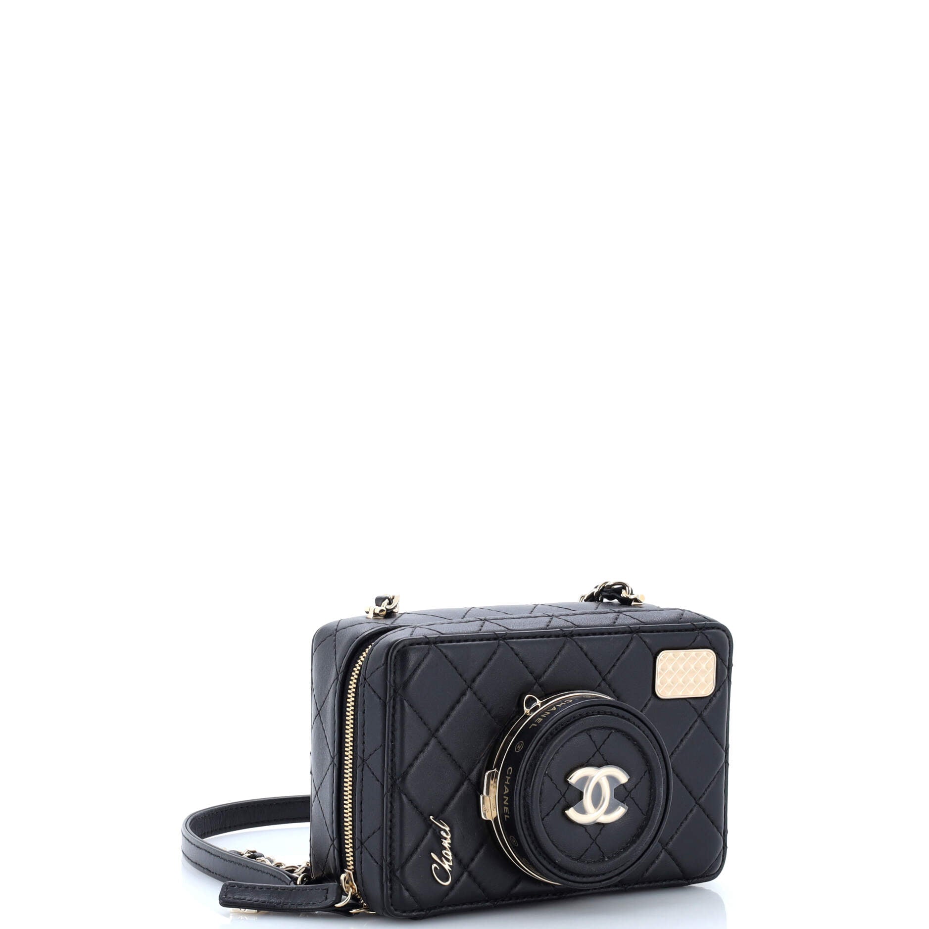 Coco Click Camera Bag Quilted Lambskin