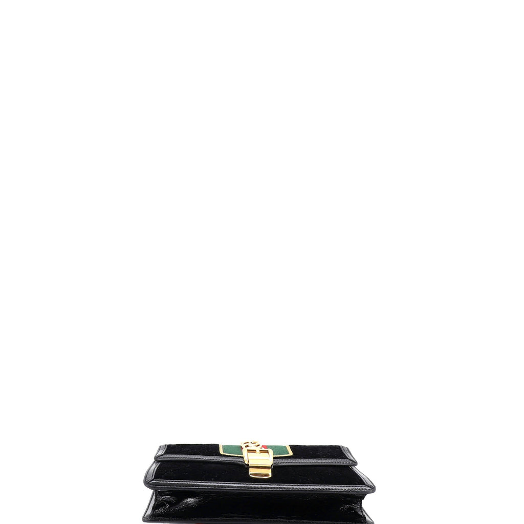 Sylvie Shoulder Bag GG Velvet Small