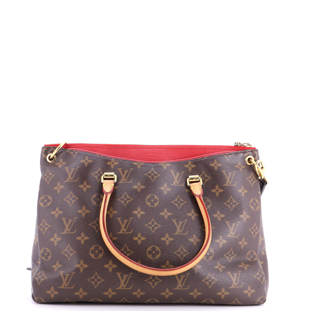 Pallas Tote Monogram Canvas with Leather