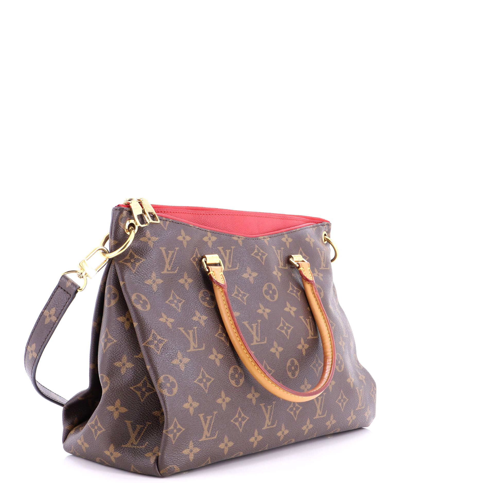 Pallas Tote Monogram Canvas with Leather