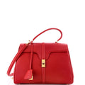 16 Top Handle Bag Grained Calfskin Medium