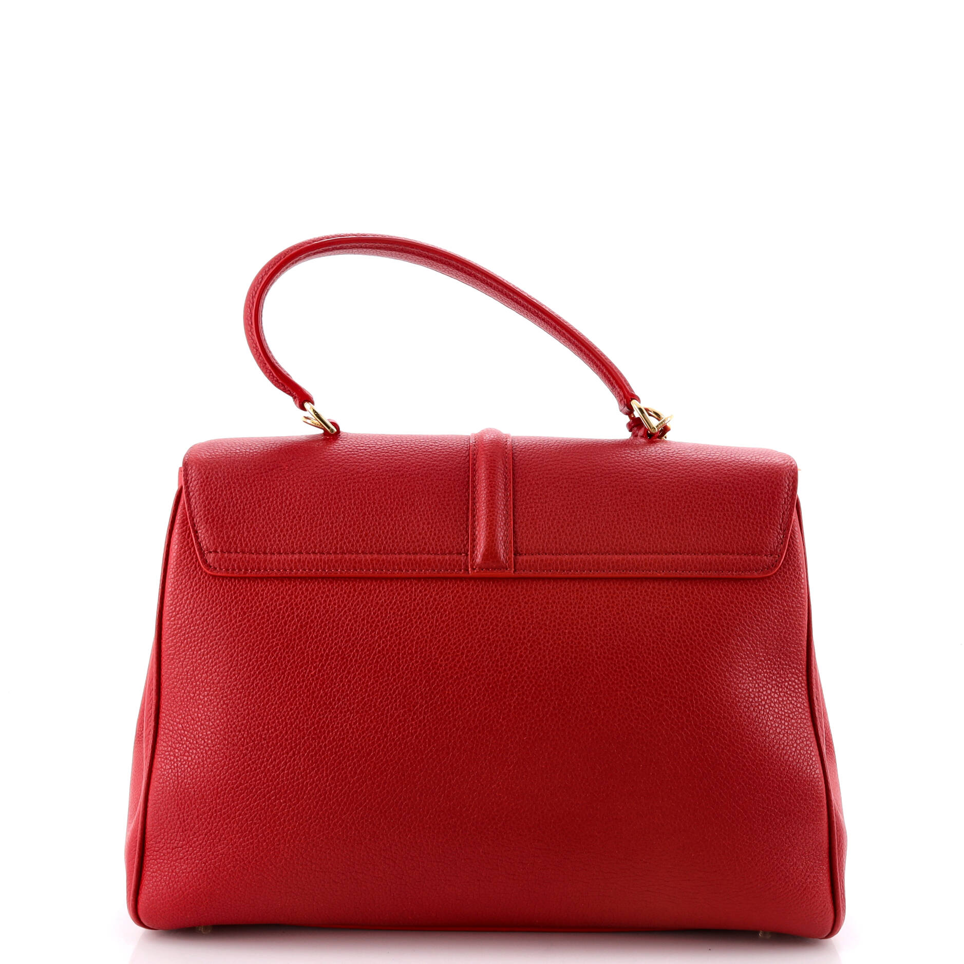 16 Top Handle Bag Grained Calfskin Medium