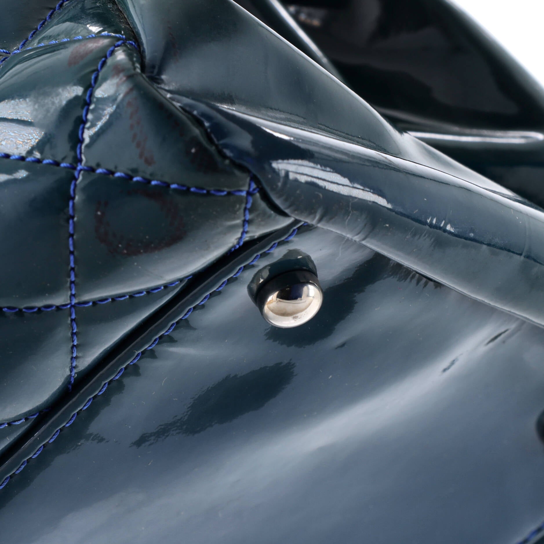 Just Mademoiselle Bag Quilted Patent Large
