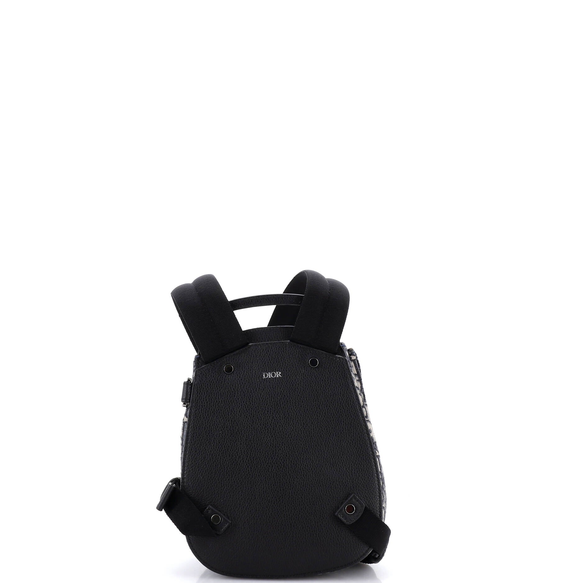 Saddle Backpack Oblique Canvas Mini