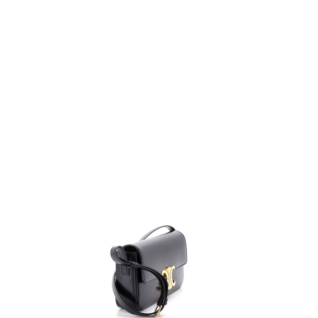 Triomphe East-West Shoulder Bag Smooth Calfskin