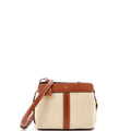 Teen Cabas De France Bag Leather and Canvas Small