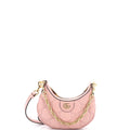 Half Moon Hobo GG Matelasse Leather Mini