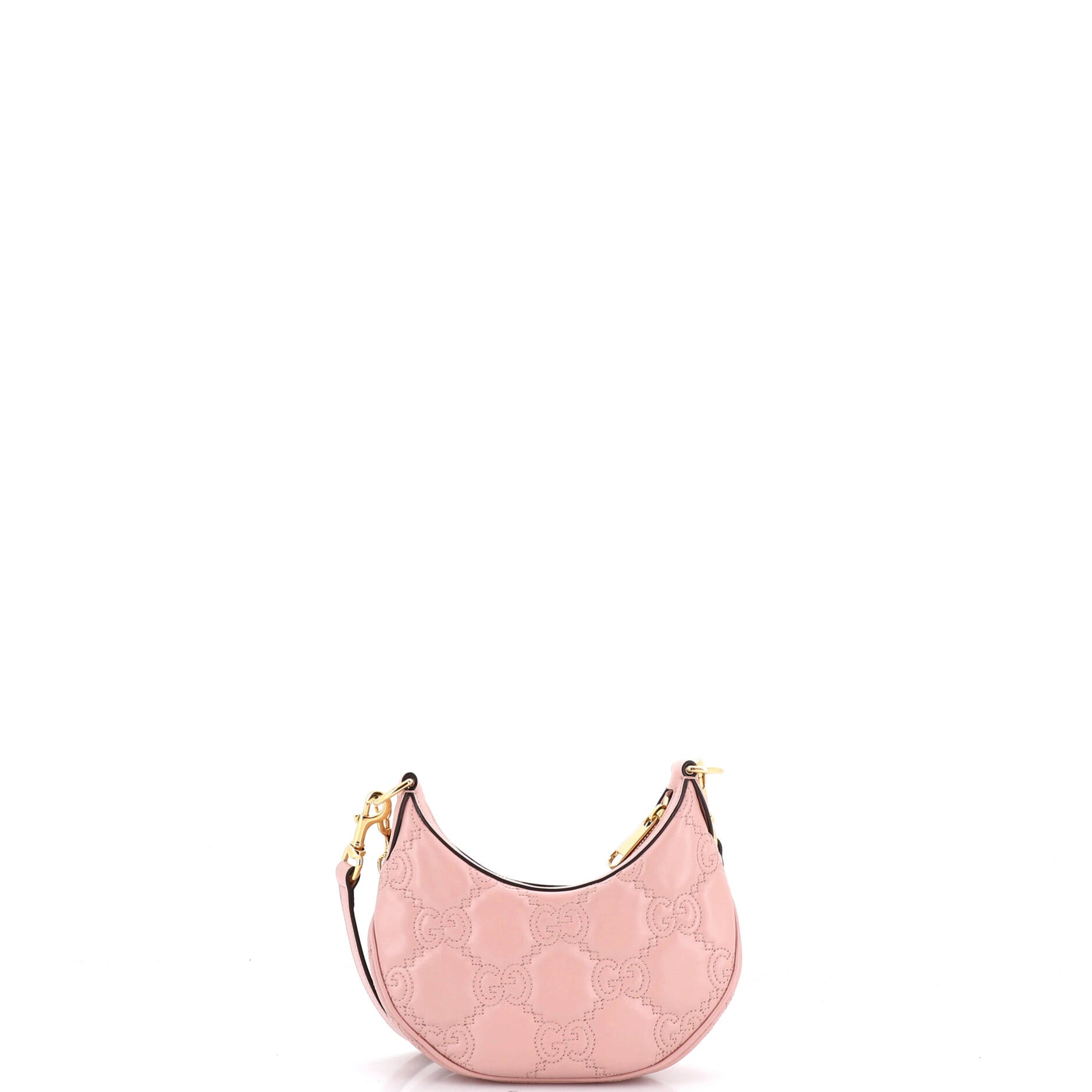 Half Moon Hobo GG Matelasse Leather Mini