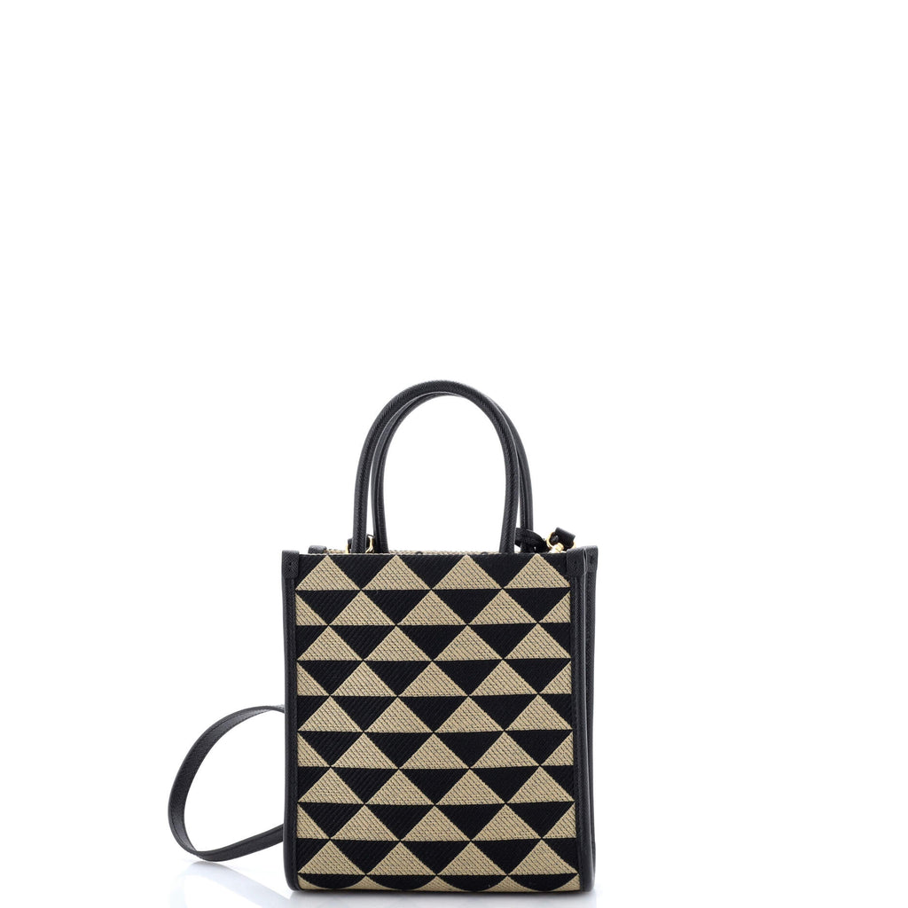 Symbole Shopper Tote Jacquard Mini