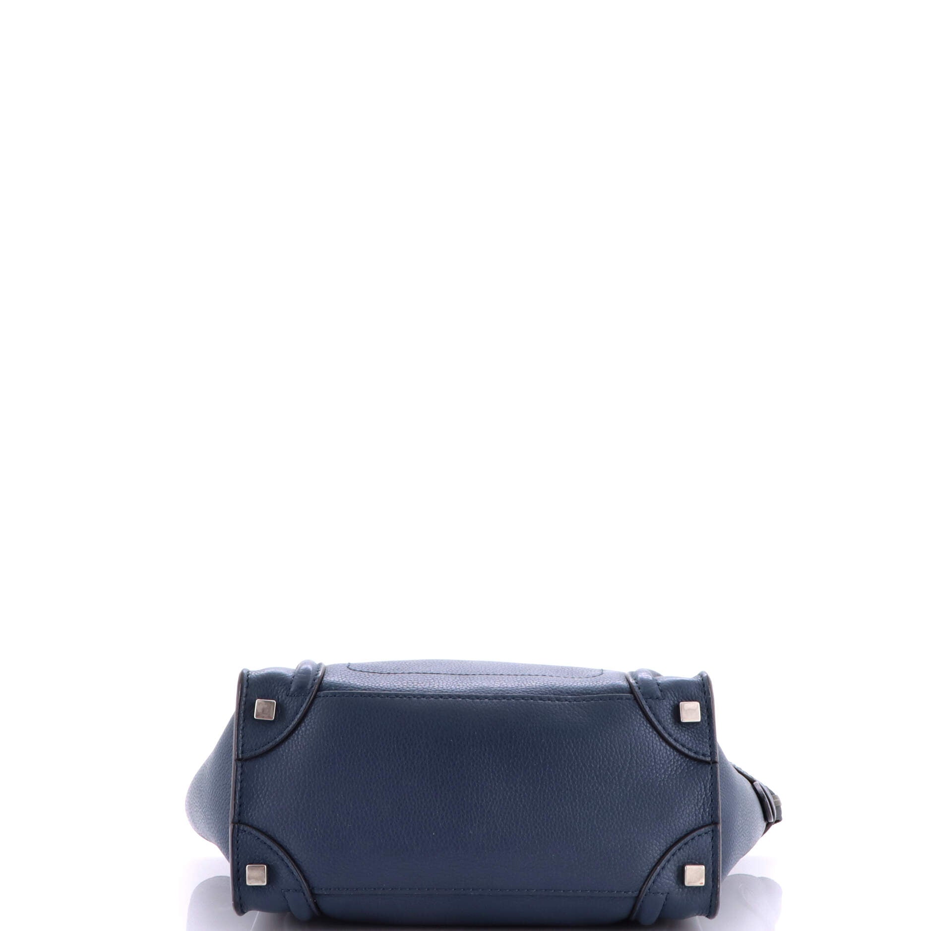 Luggage Bag Grainy Leather Micro