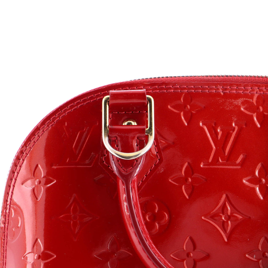 Alma Handbag Monogram Vernis BB