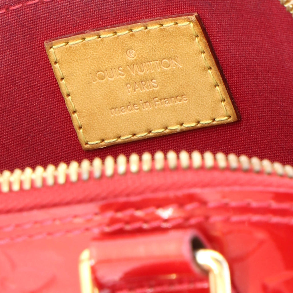 Alma Handbag Monogram Vernis BB