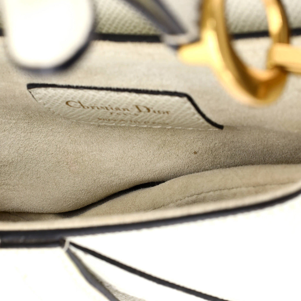 Saddle Handbag Leather Mini