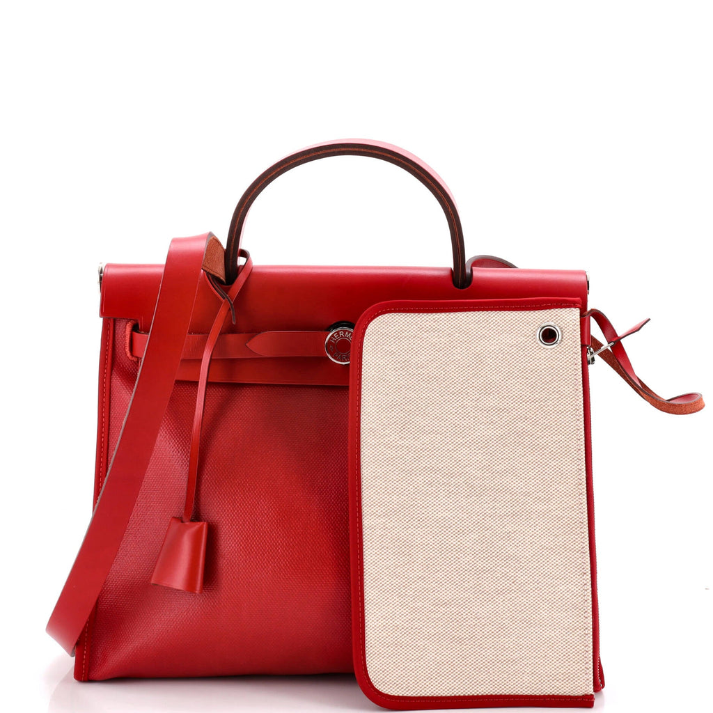 Herbag Zip Berline Vache Canvas and Leather 31