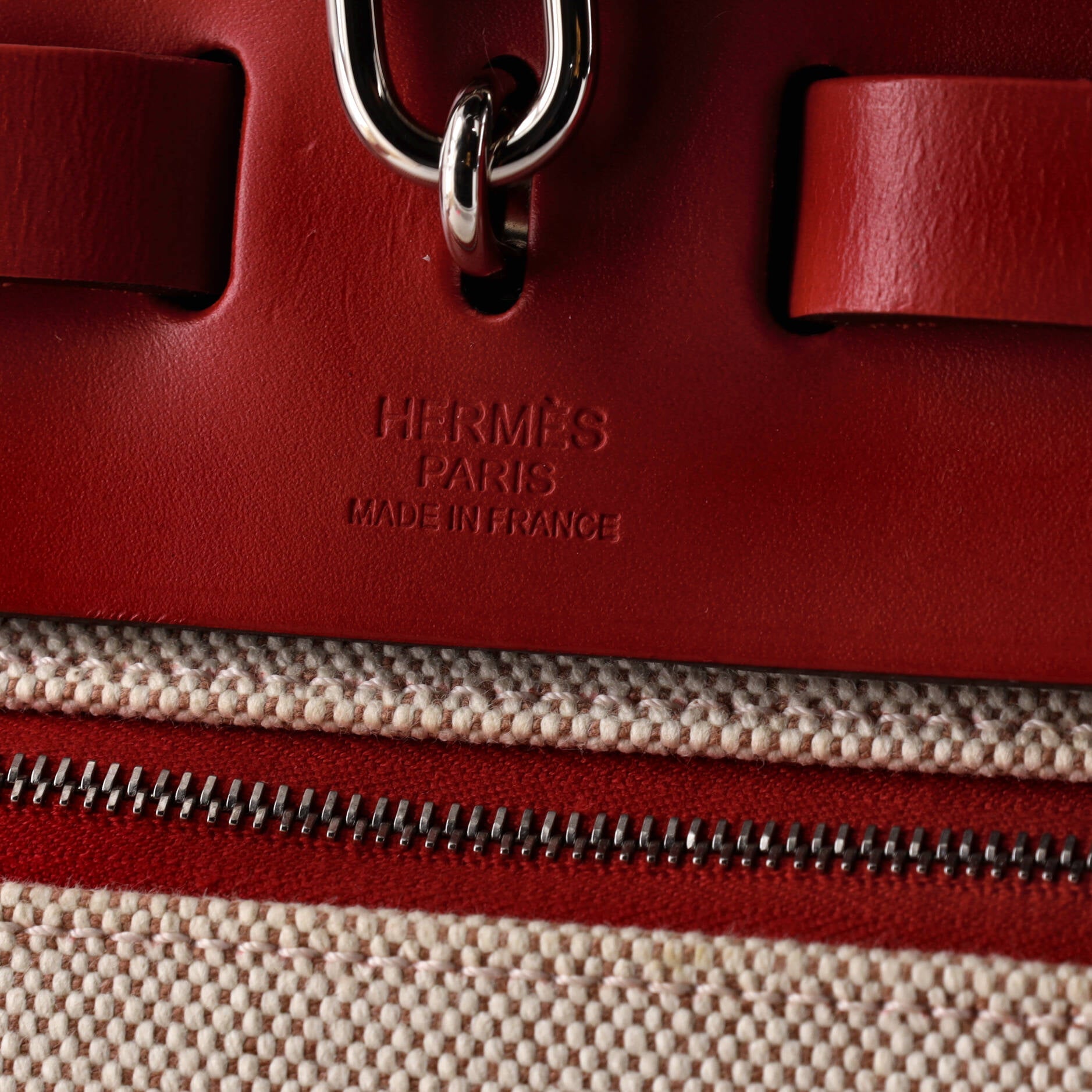 Herbag Zip Berline Vache Canvas and Leather 31