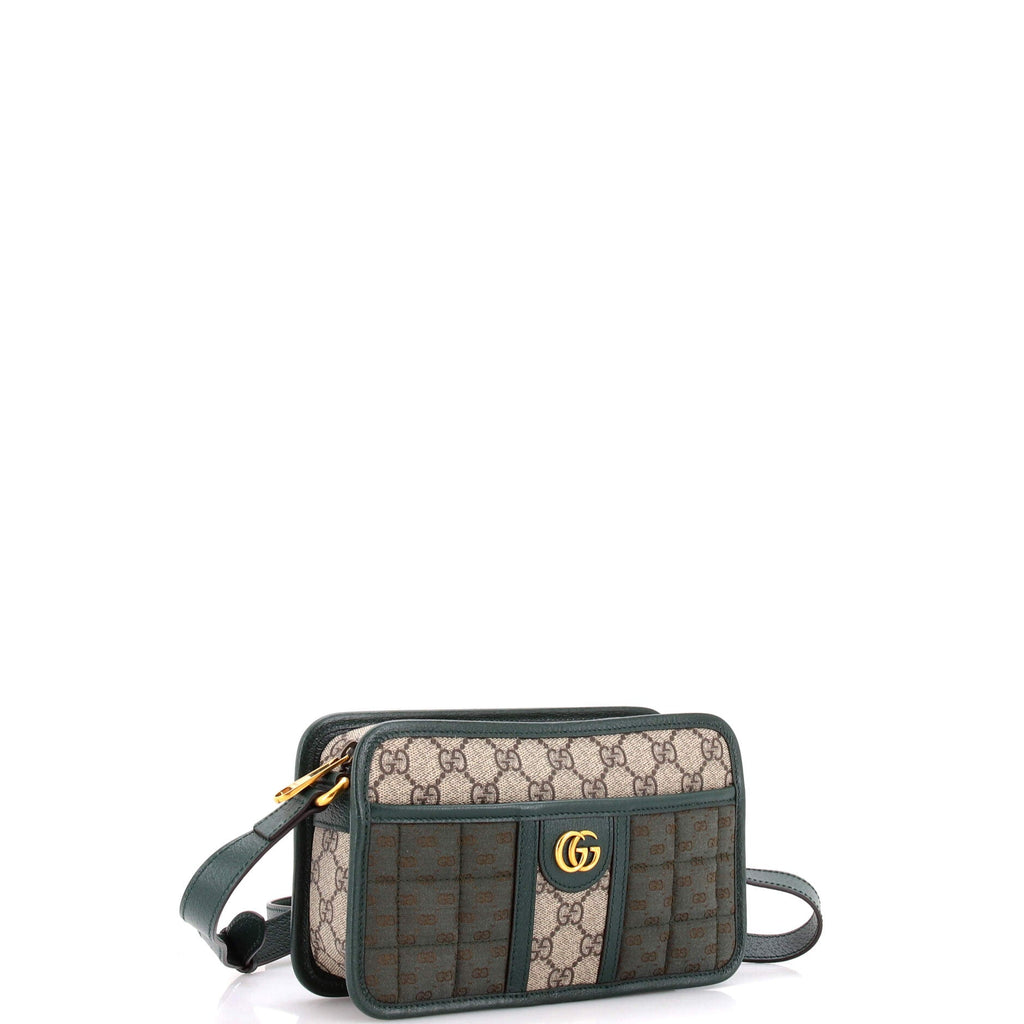 Zip Crossbody Bag GG Coated Canvas and Quilted Mini GG Canvas Small