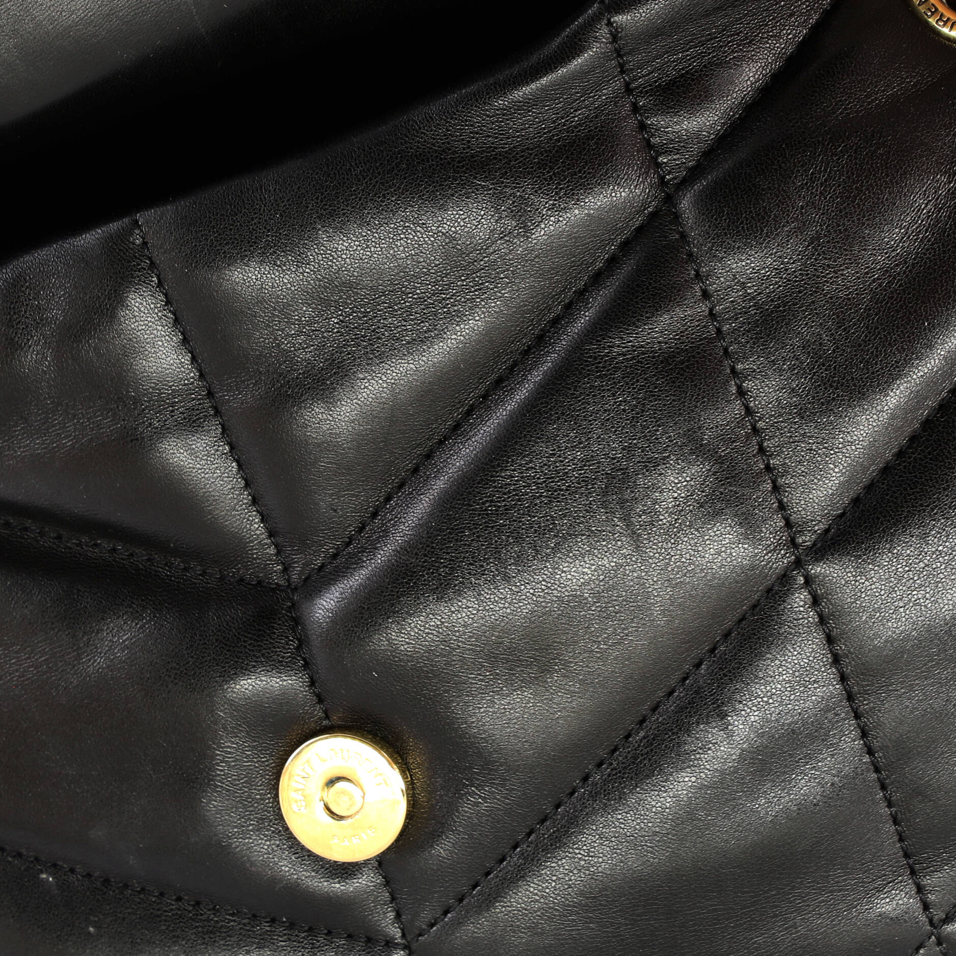 Loulou Puffer Shoulder Bag Quilted Leather Small