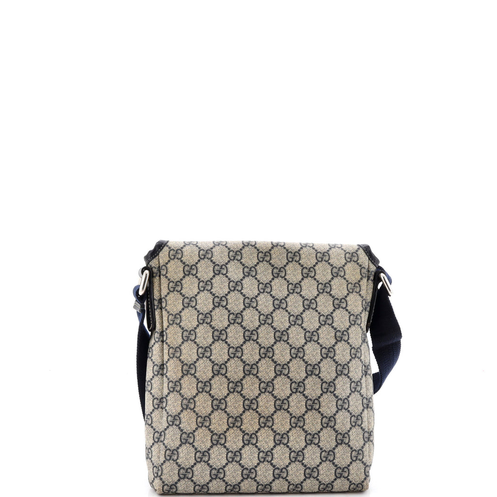 Flap Messenger GG Coated Canvas Small