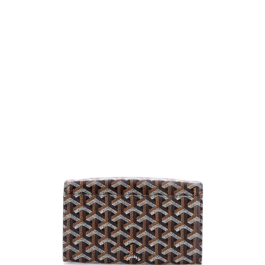 Varenne Continental Wallet with Strap Coated Canvas