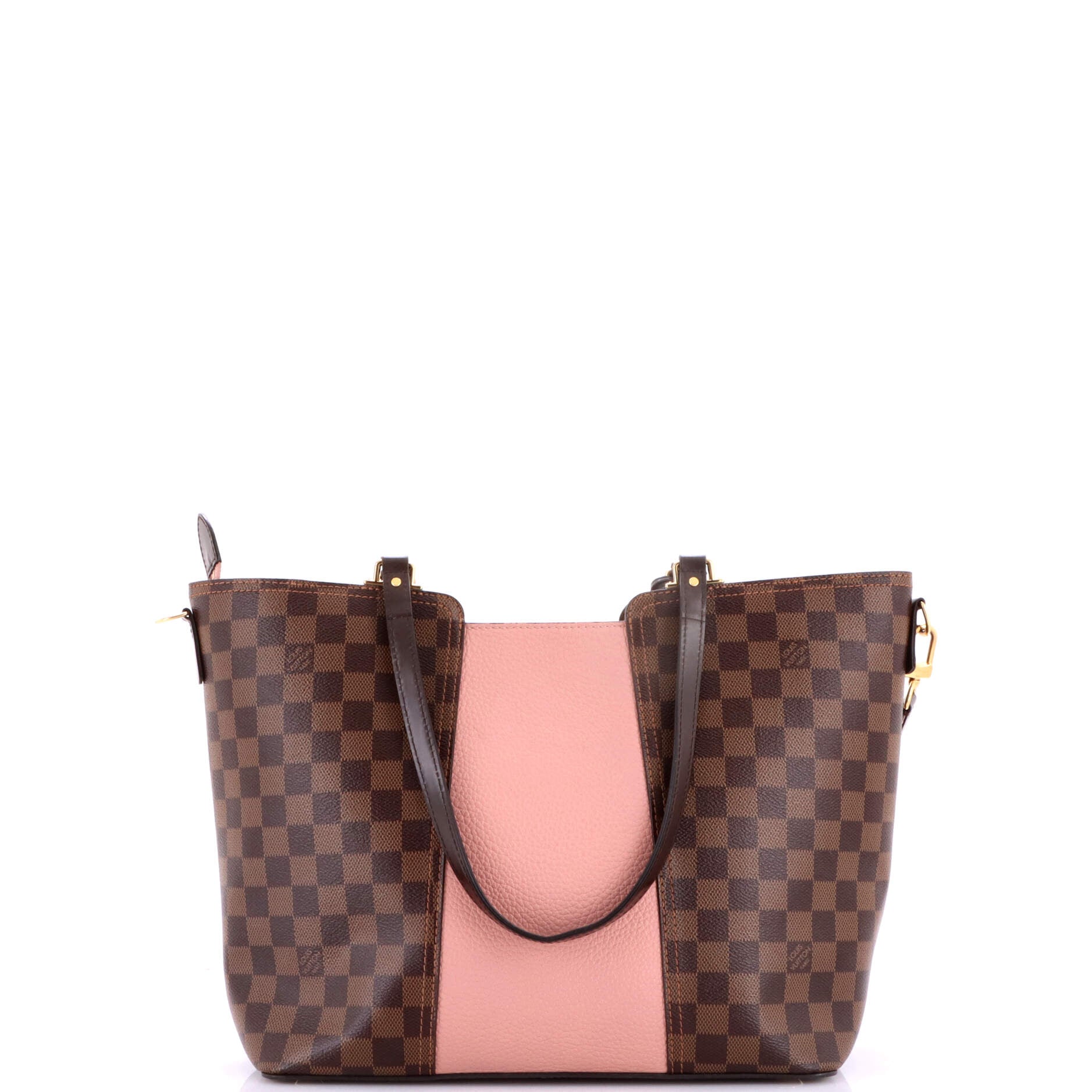 Jersey Handbag Damier with Leather