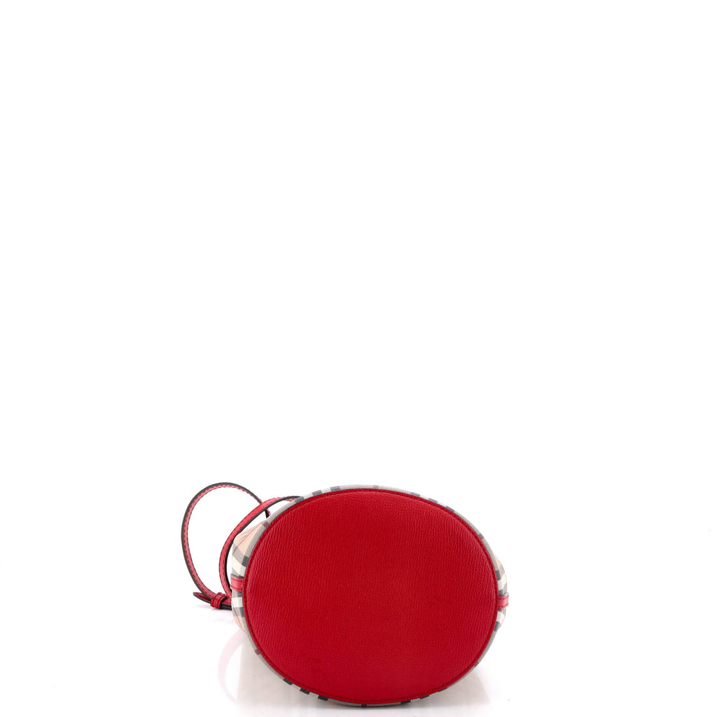 Lorne Bucket Bag Haymarket Coated Canvas Small