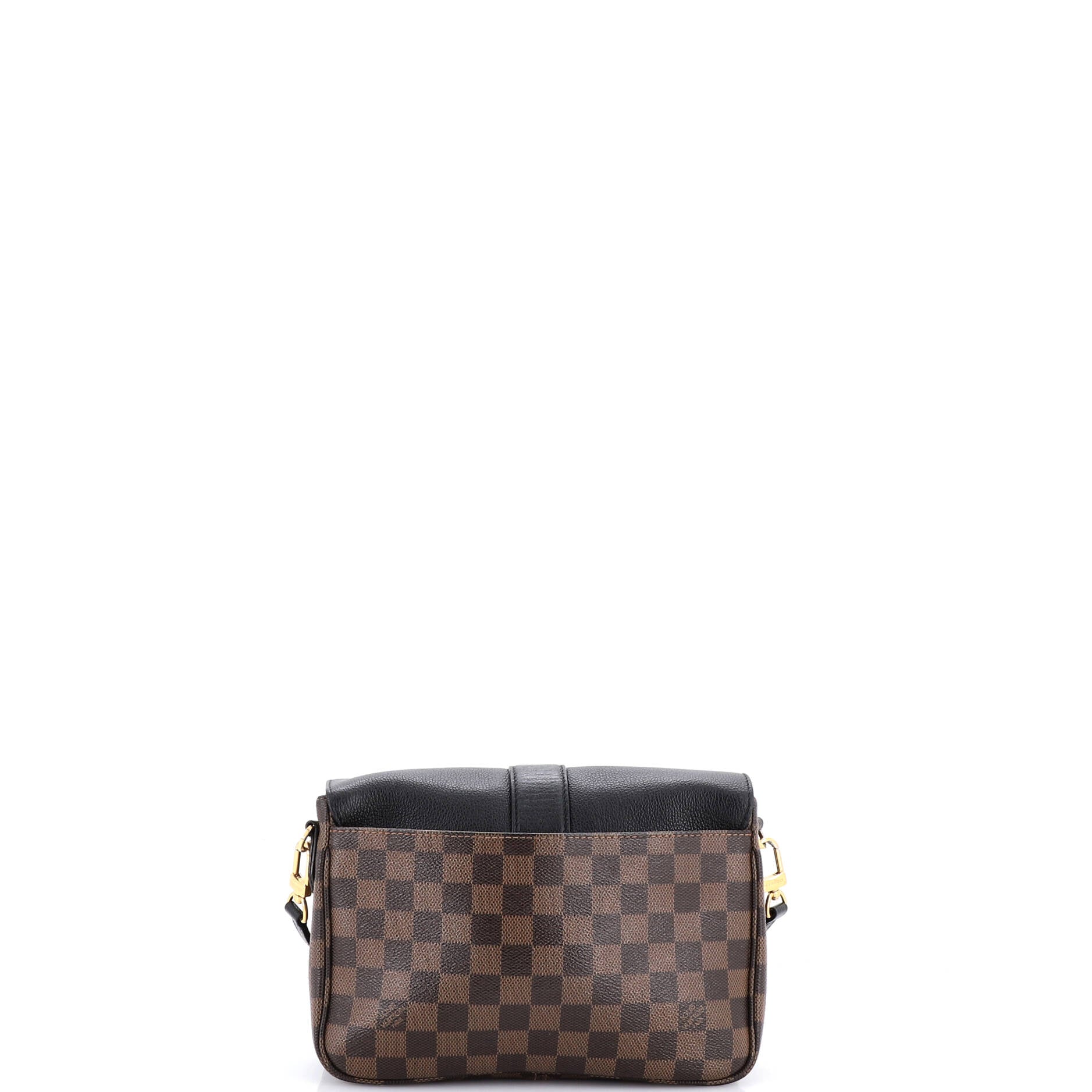Clapton Handbag Damier and Leather PM