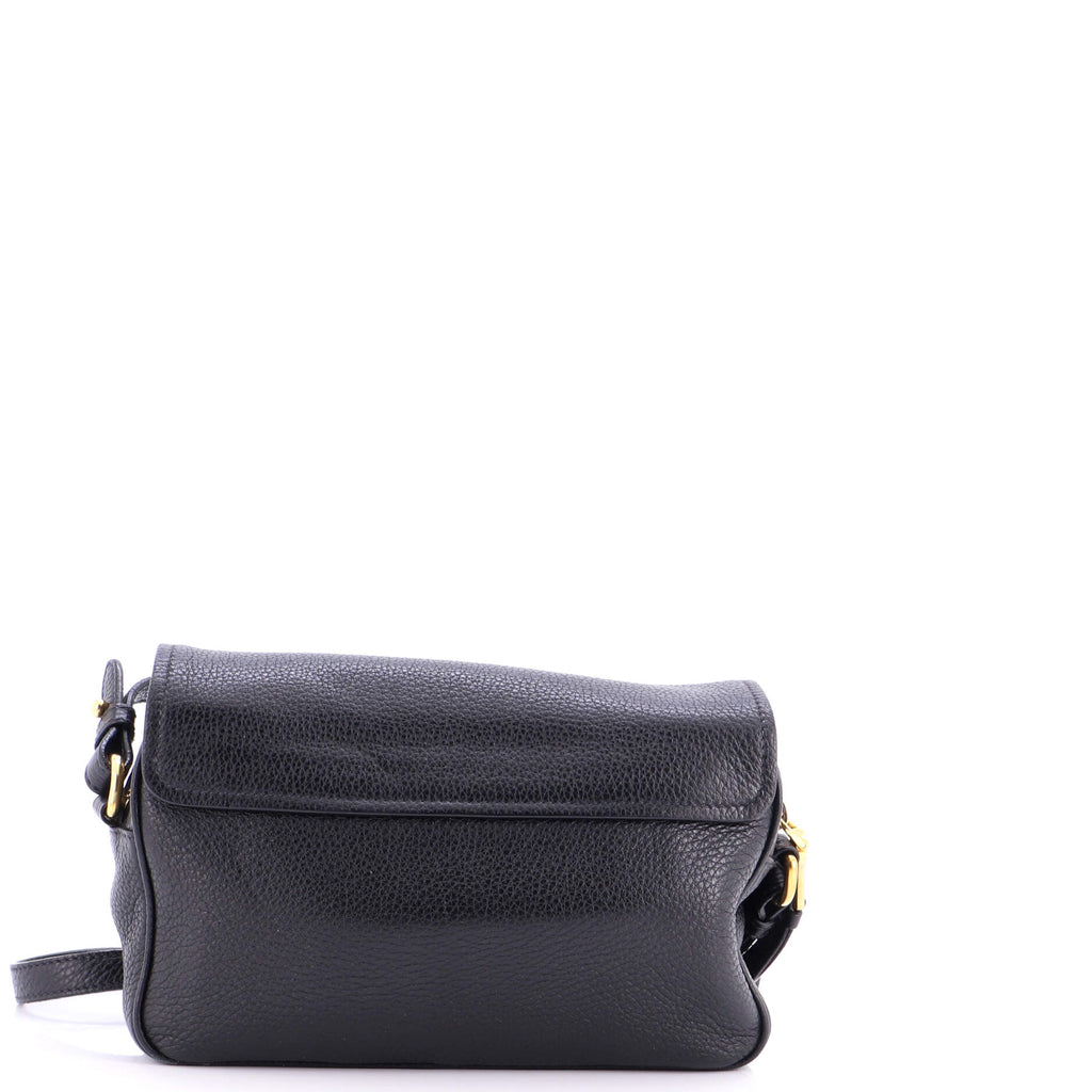 Flap Zip Crossbody Bag Vitello Phenix Small