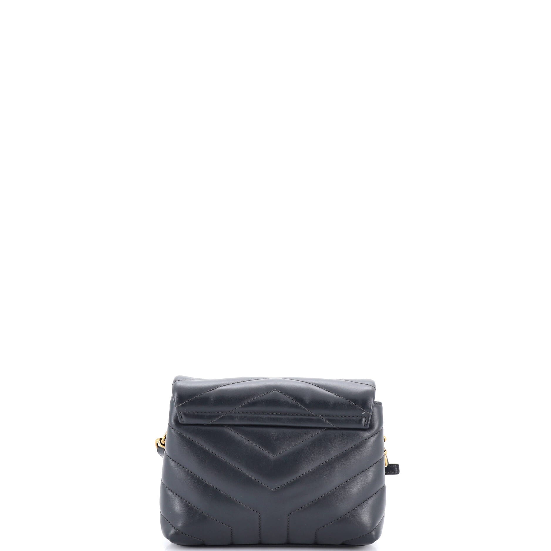 Loulou Shoulder Bag Matelasse Chevron Leather Toy